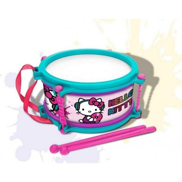 NC Tambour Hello Kitty Blå Rosa 16 Cm