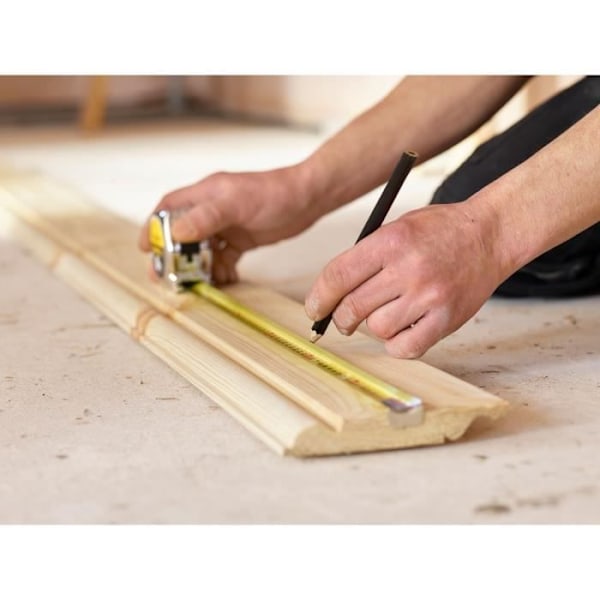 Mått - STANLEY - 0-33-198 - 8 m x 25 mm - Powerlock Classic - ABS Gul