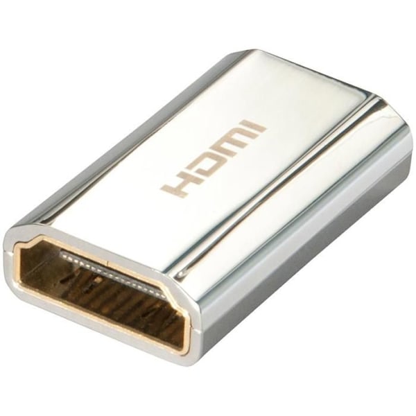 HDMI-adapter - LINDY - CROMO® - Dobbelt hun - Grå - Overfører video og lyd