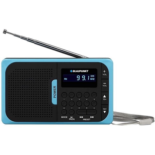 COLT XM 117 - Blaupunkt - Antenne Y - Farve Blå - Dimensioner 123x30x72 mm - Vægt 205 g