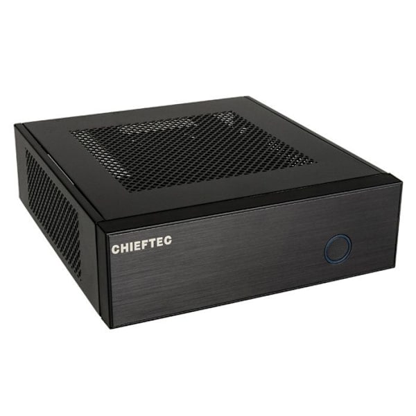 Stationær computer - CHIEFTEC - IX-03B-90W - Sort - Kablet Sort
