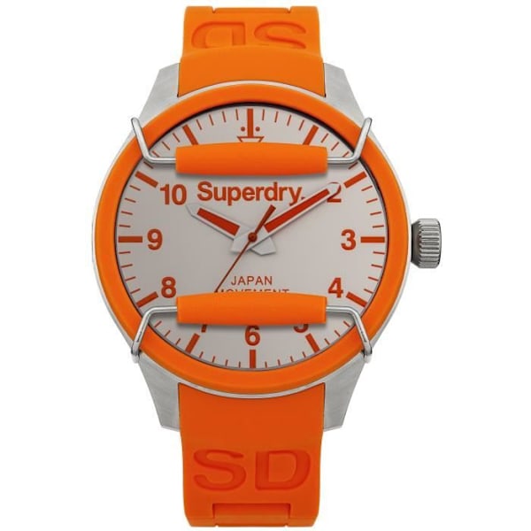 Herrklocka - Superdry - Scuba Solar SYG125O - Kvarts - Analog - Gummi