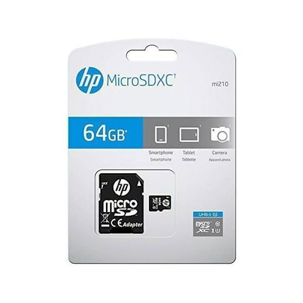 Muistikortti Micro SD - HP - CI10 - Luokka 10 - 15-20 MB/s - Sovitin mukana