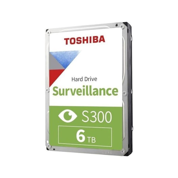 Intern harddisk Toshiba S300 Overvågning - 6 To - SATA 6Gb/s