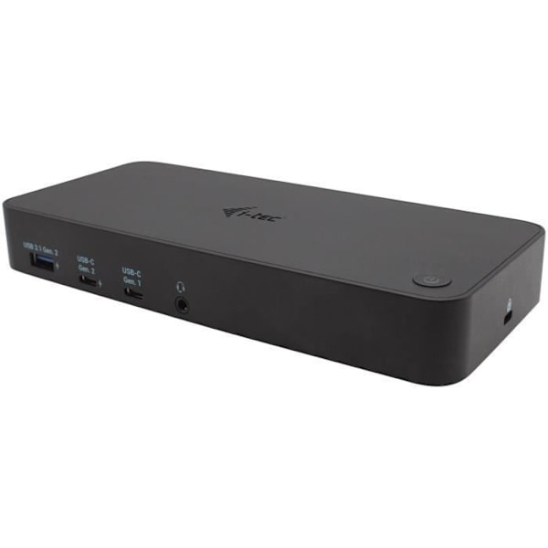 Dockingstation - I-TEC - USB 3.0 / USB-C / Thunderbolt, 3x 4K/5K dockingstation + strømforsyning 70W (CATRIPLEDOCKPDPRO)