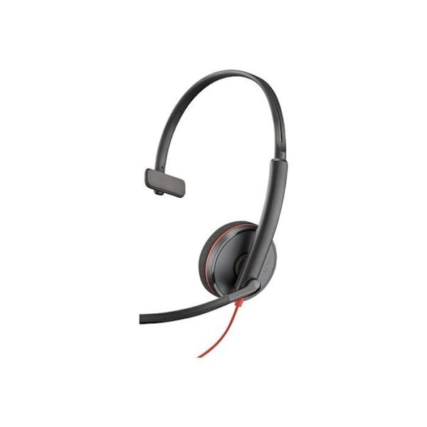 Headsetmikrofon - trådbunden - USB-C - HP Inc. - Poly Blackwire 3210 - Blackwire 3200-serien - headsetmikrofon - on-ear - trådbunden - Sup