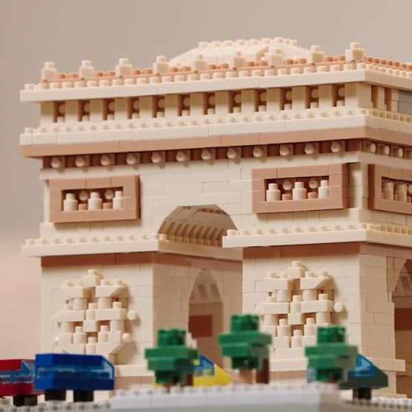 Nanoblock Triumfbågen -