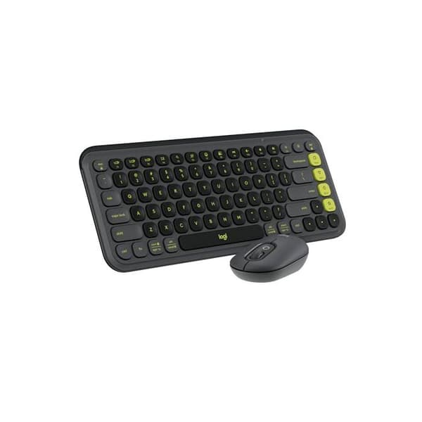 Bluetooth-tangentbord och mus - Logitech - Grafit - Bekväm inmatning - Programmerbara tangenter - Tysta klick