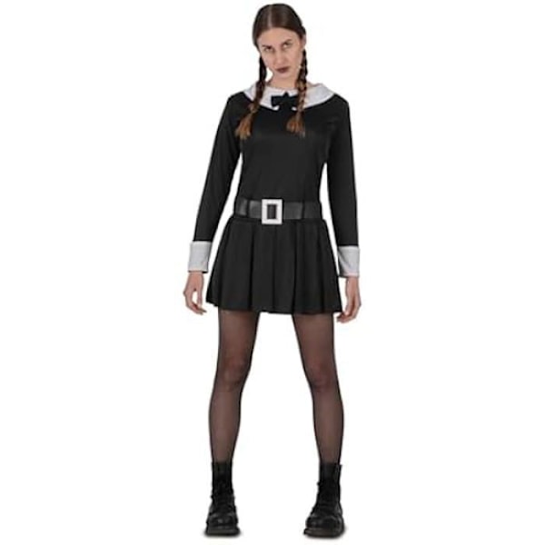 Synkkä puku tytölle - MY OTHER MINÄ - XL - Lapsi - Halloween-asu - Mukana tarvikkeet