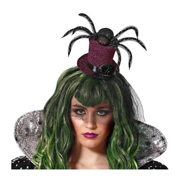 Mini Spider Top Hat Lila