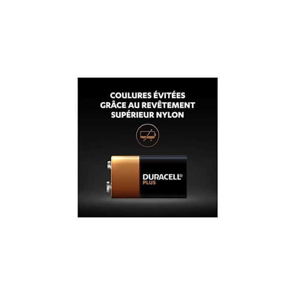 Duracell-akut Duracell Plus -alkaliparisto, 9V 6LR61