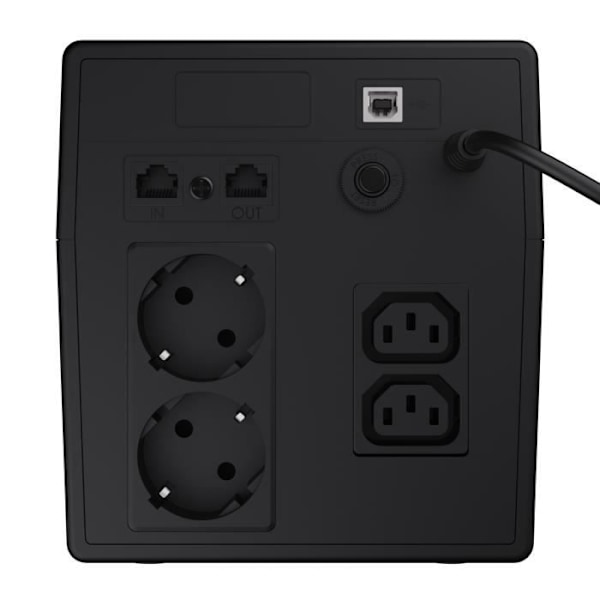 Green Cell® UPS USV Inverter 1000VA (600W) 230V avbrottsfri strömförsörjning Line-Interactive AVR Power Supply USB/RJ45