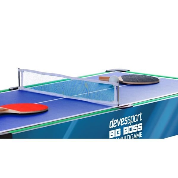 DEVESSPORT - 4 i 1 sportsarena multispil Blå ; Svart