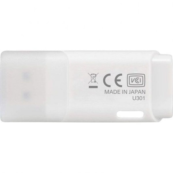 KIOXIA 64GB U301 USB 3.2 nøgle - Hvid