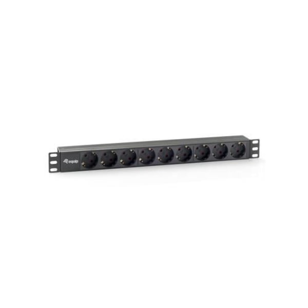 Equip 333282 Strømfordelingsenhed 9 Udgange Ca 1U Sort