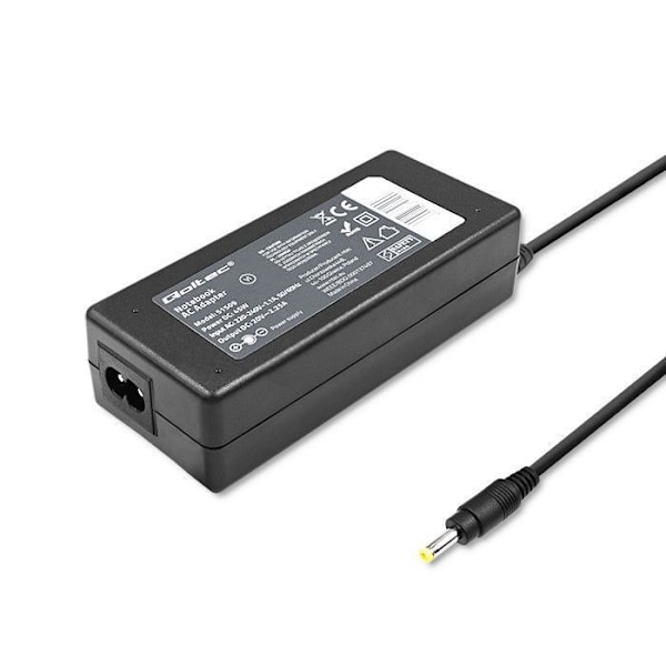 Oplader - Qoltec strømadapter - 51509.45W - Strømadapter til bærbar computer 45 W, 1,7 mm, 2,2 A, 20 V ()