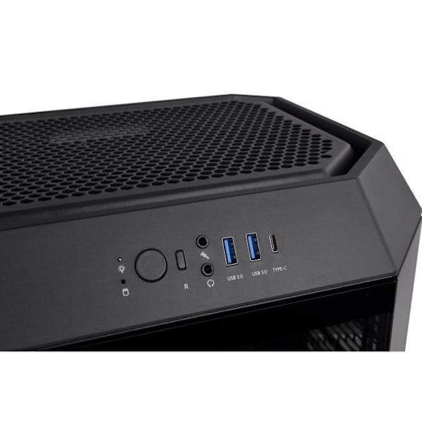 PC-fodral - THERMALTAKE - The TOWER 300 (svart) - Minitorn - Micro-ATX-format - Utan strömförsörjning