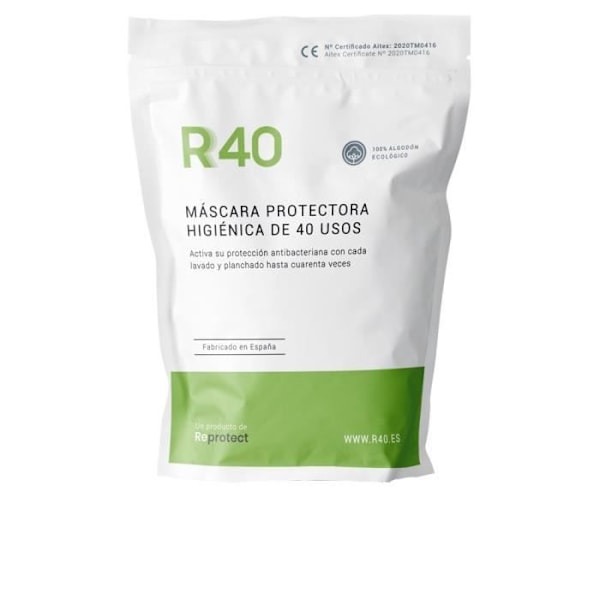 ReProtect - R40 Máscara Protectora 40 Använder Branca 1 unidade