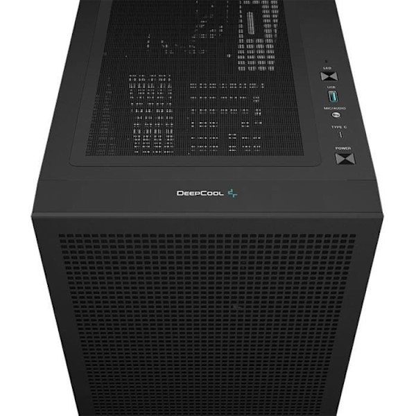 PC-fodral - DEEPCOOL - CH560 Digital (svart) - Medium tower - ATX-format - 3x140mm A-RGB + 1x120mm A-RGB