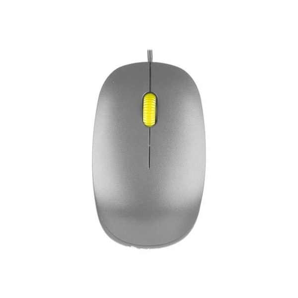 NGS Mus - Trådbunden optisk USB Grå Grå