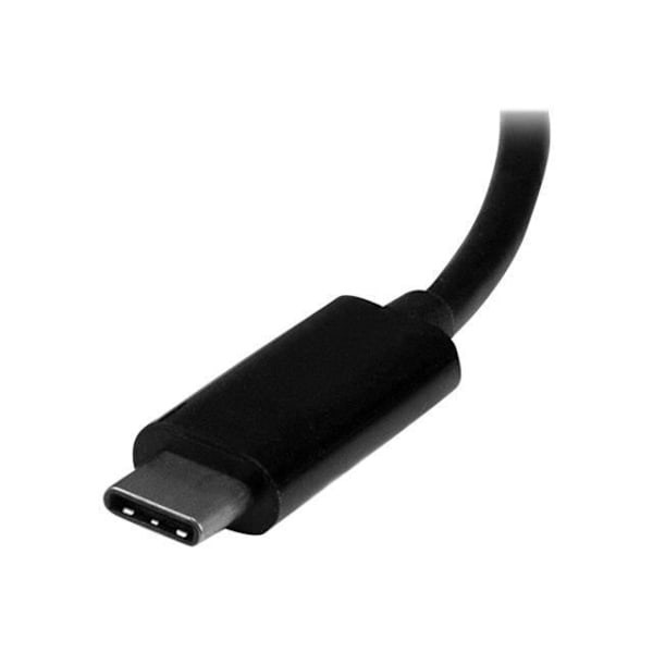 USB-C multiport adapter - STARTECH.COM - 3 i 1 - HDMI DVI VGA - Sort - USB Type-C Sort