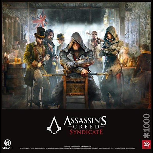 Puzzle Assassin's Creed Syndicate - CDPROJEKT - 1000 palasta - Ihmiset, hahmot ja julkkikset