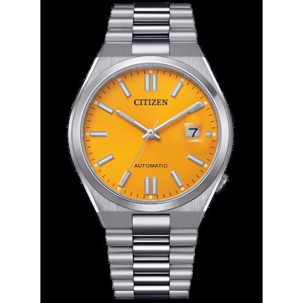 Citizen Miesten Kello - NJ0150-81Z - Ruostumaton teräs Hopea - 5 Atm - Kalenteri ja Kimaltelevat viisarit Pengar