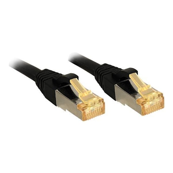 CAT 7 LSOH netværkskabel - LINDY - 0,3m - Sort - SFTP - PiMF - 600Mhz