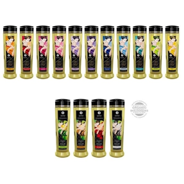 Hierontaöljy - Halua - Vanilja - 240 ml - Pehmeys - Eroottisuus