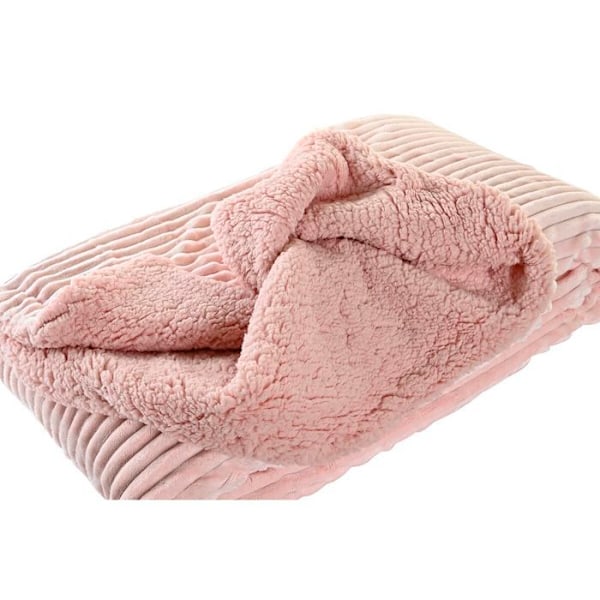 Skandinavisk filt DKD Home Decor rosa
