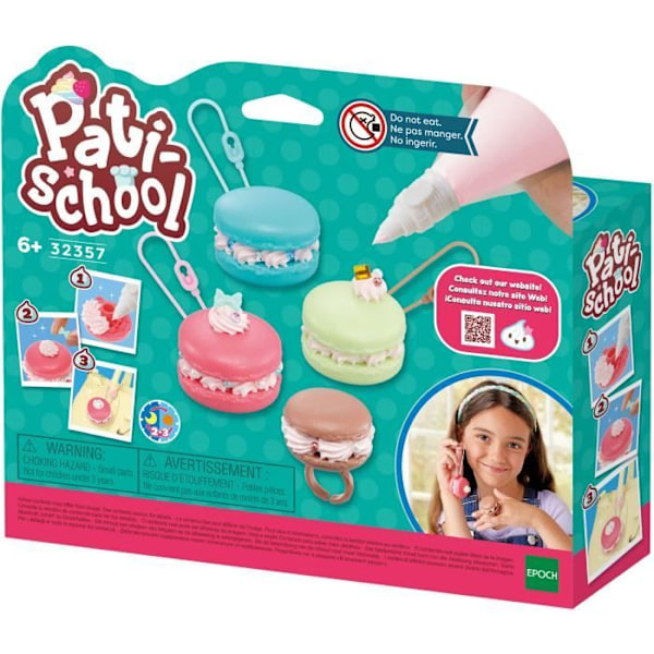Kit för att skapa macarons - Pati-School - 32357 Flerfärgad
