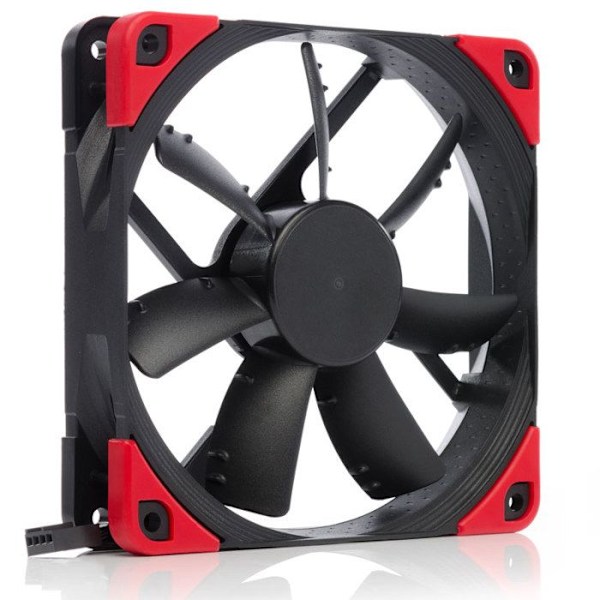 Ventilator - NOCTUA - NF-S12A PWM - chromax.black.swap - Stille - Udskiftelig