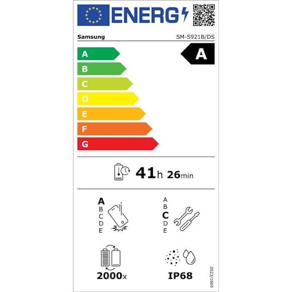 Samsung Galaxy S24 älypuhelin 256GB hopea Pengar