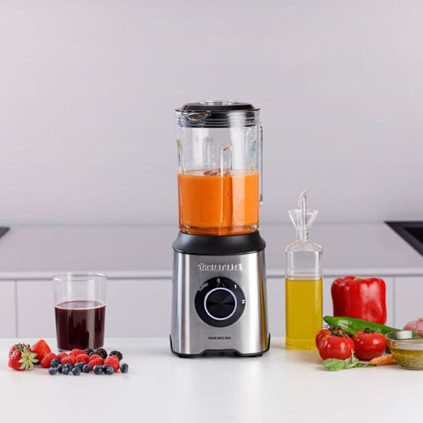 Taurus - Blender ENNEN ETUKÄTEEN 1800 2 L 1800 W Musta, Ruostumaton teräs, Läpinäkyvä