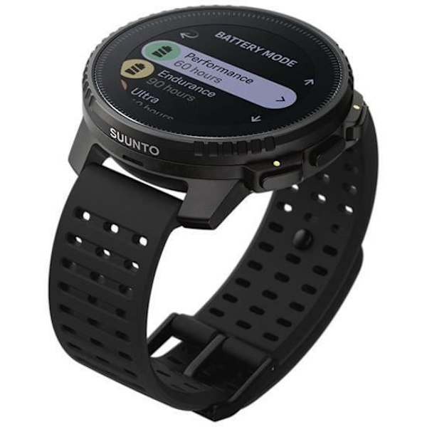 GPS-urheilukello - KORKEUSMITTARI - SUUNTO - PYSTY - Kaikki musta - Näytön halkaisija 49 mm Svart