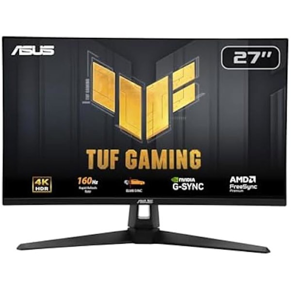 LED-skærm - ASUS - TUF Gaming VG27UQ1A - 27 tommer - 1 ms - HDMI Sort
