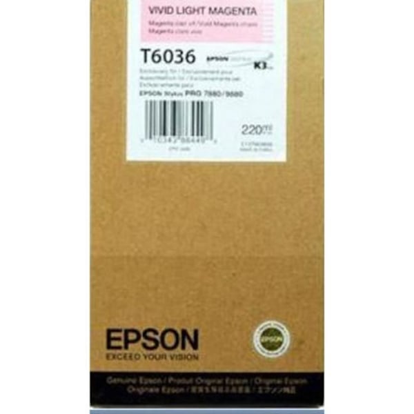 EPSON T6036 blækpatron - Light Bright Magenta - Standardkapacitet 220 ml