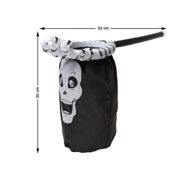Halloween slikpose - ATOSA - 53 x 30 cm - Blandet - Sort Svart