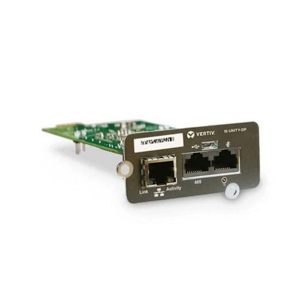 Fjernovervågningskort EMERSON - Vertiv Liebert INTELlislot Unity Platform Card - 100Mb LAN - 100Base-TX