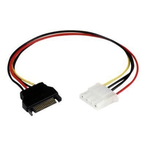 Sisäinen virtakaapeli LP4 SATA 30 cm F / M - Virtasovittimen kaapeli SATA Molexiin 0,3 m - F / M - LP4SATAFM12