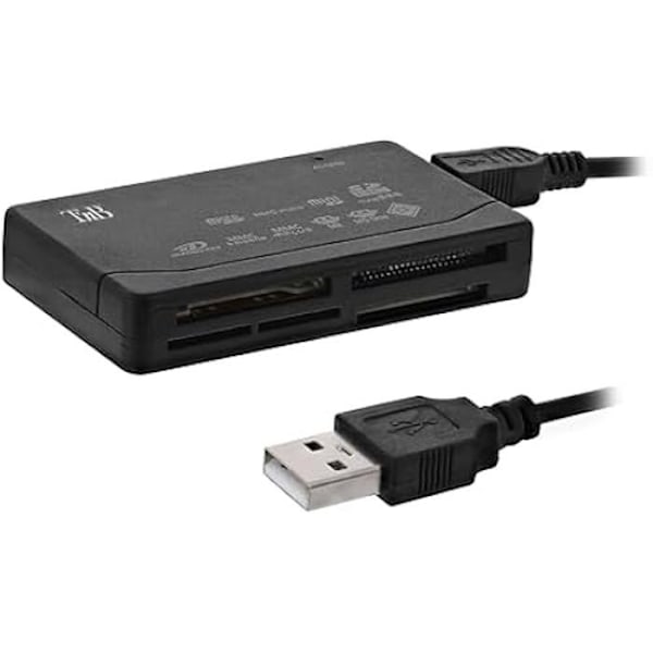 T'nB - Universal USB 2.0 Memory Card Reader - Sort