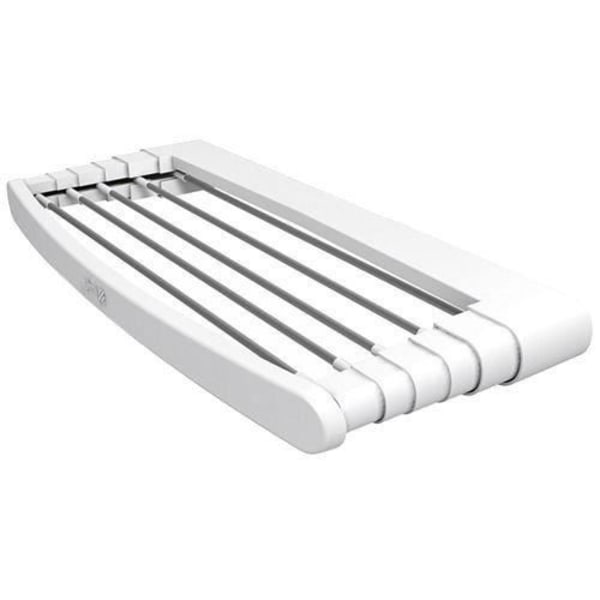 Gimi 1077007500000 - DEKORERINGSREDSKAB - Telepack 70 vægmonteret båre i harpiks og aluminium, 5 m afslapning hvid