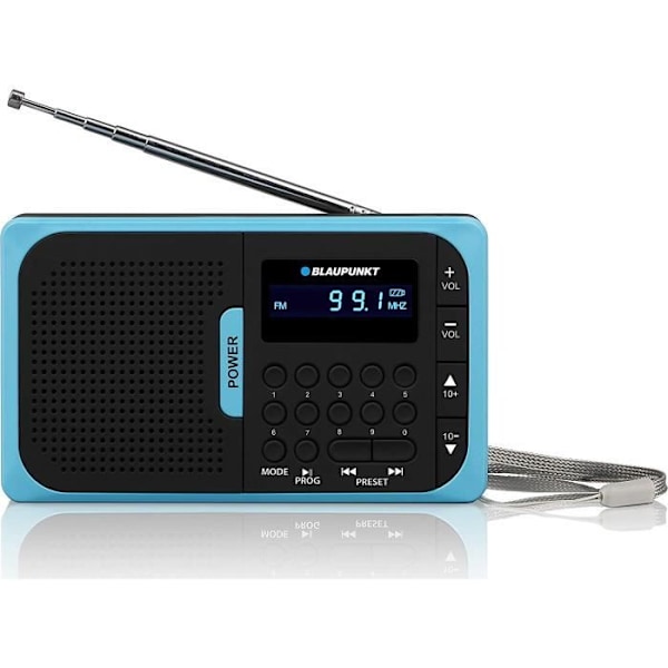 COLT XM 117 - Blaupunkt - Antenne Y - Farve Blå - Dimensioner 123x30x72 mm - Vægt 205 g