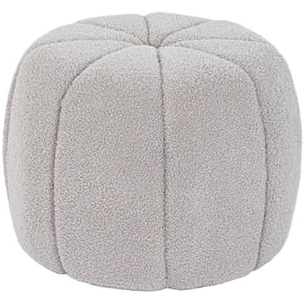 Fodskammel - DKD Home Decor - Standard - Grå - 50 x 38 x 50 cm - Til stue Grå