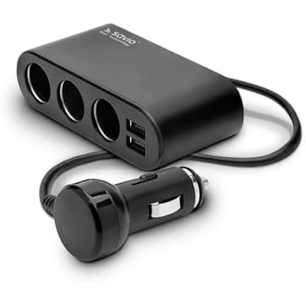 Bilopdeler til biloplader 12/24V - SAVIO - SA-024