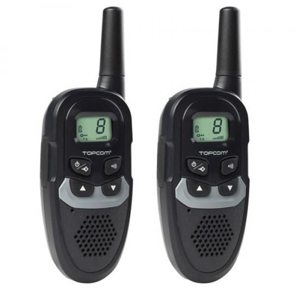 Walkie Talkies TopCom RC6410 - Utomhus walkie talkie för barn från 4 år och uppåt med 2 AAA-batterier ingår