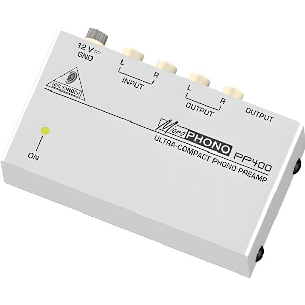 Stereo preamp BEHRINGER PP400 - Phono signal to line signal converter