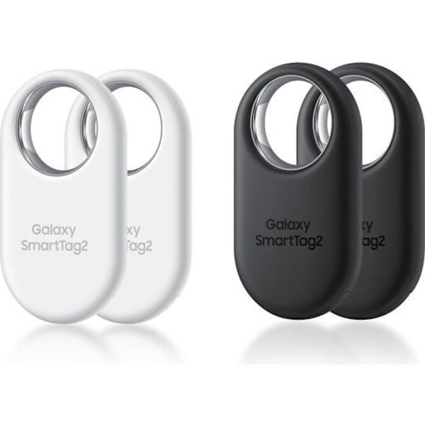 Samsungin matkapuhelintarvikepaketti 4 kpl Galaxy SmartTag2 mustavalkoinen