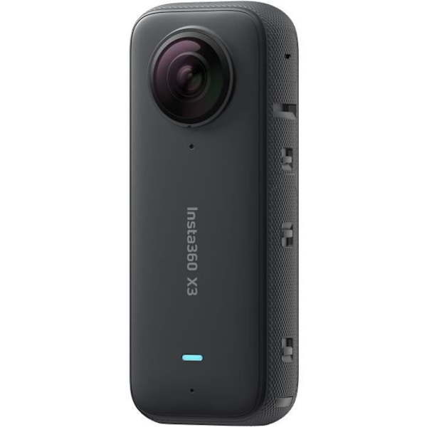 INSTA360 ONE X3 360 graders kamera - 5,7K - 72MP - Vandtæt - Sort Svart