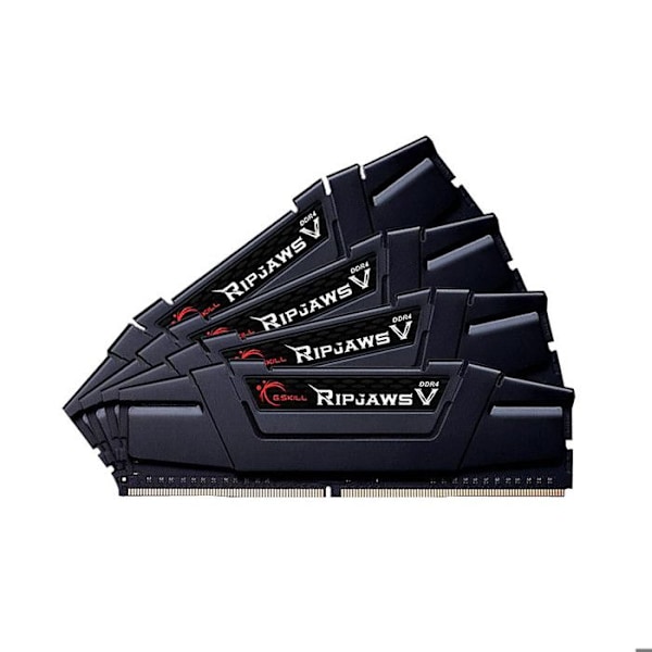 G.Skill RipJaws V Series DDR4 Hukommelse - 128 GB Quad-Kit - Sort